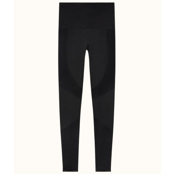 ThirdLove Flex Seamless Compression Legging Ribbed Black Women's Medium - Picture 4 of 10